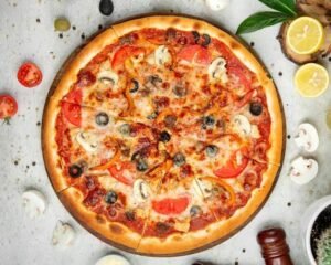 Achari Pizza