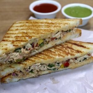 shredded chicken sandwich 1